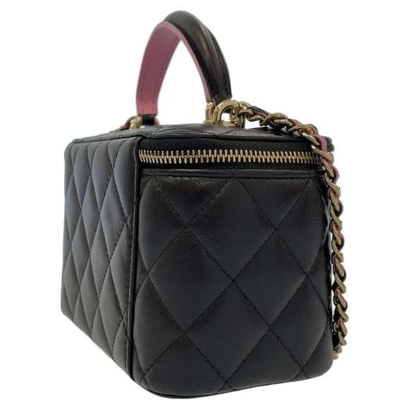 Chanel Top Handle Vanity Chainshoulder #97096C32B - Picture 2 of 11